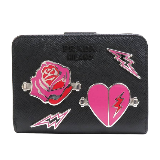 Prada Black Leather Saffiano