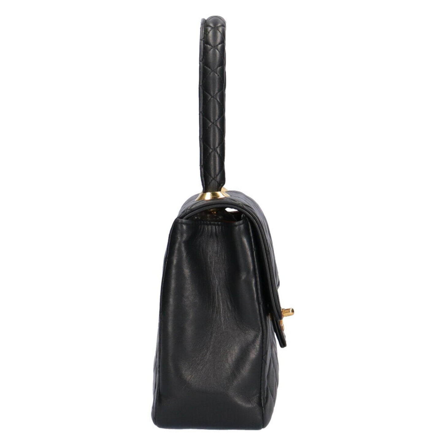 Chanel Black Leather Matelassé
