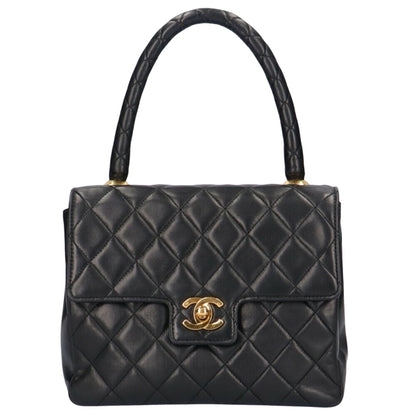 Loewe Black Pony-style Calfskin Handbag