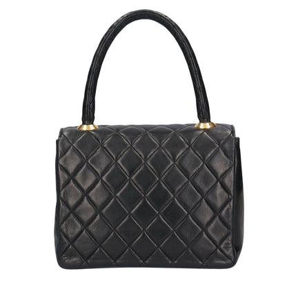 Chanel Black Leather Matelassé