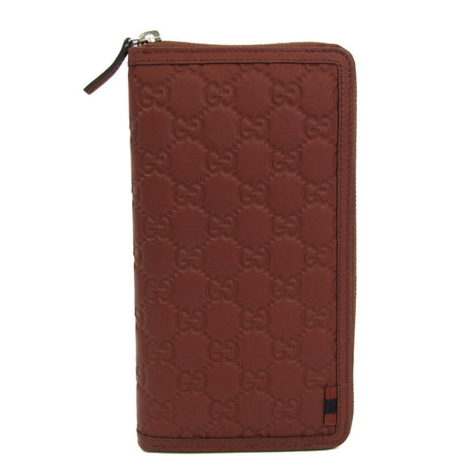 Gucci Red Leather Guccissima