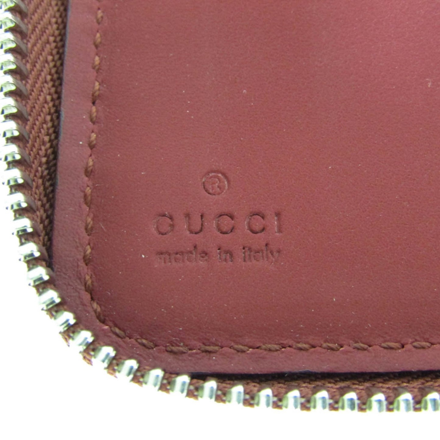 Gucci Red Leather Guccissima