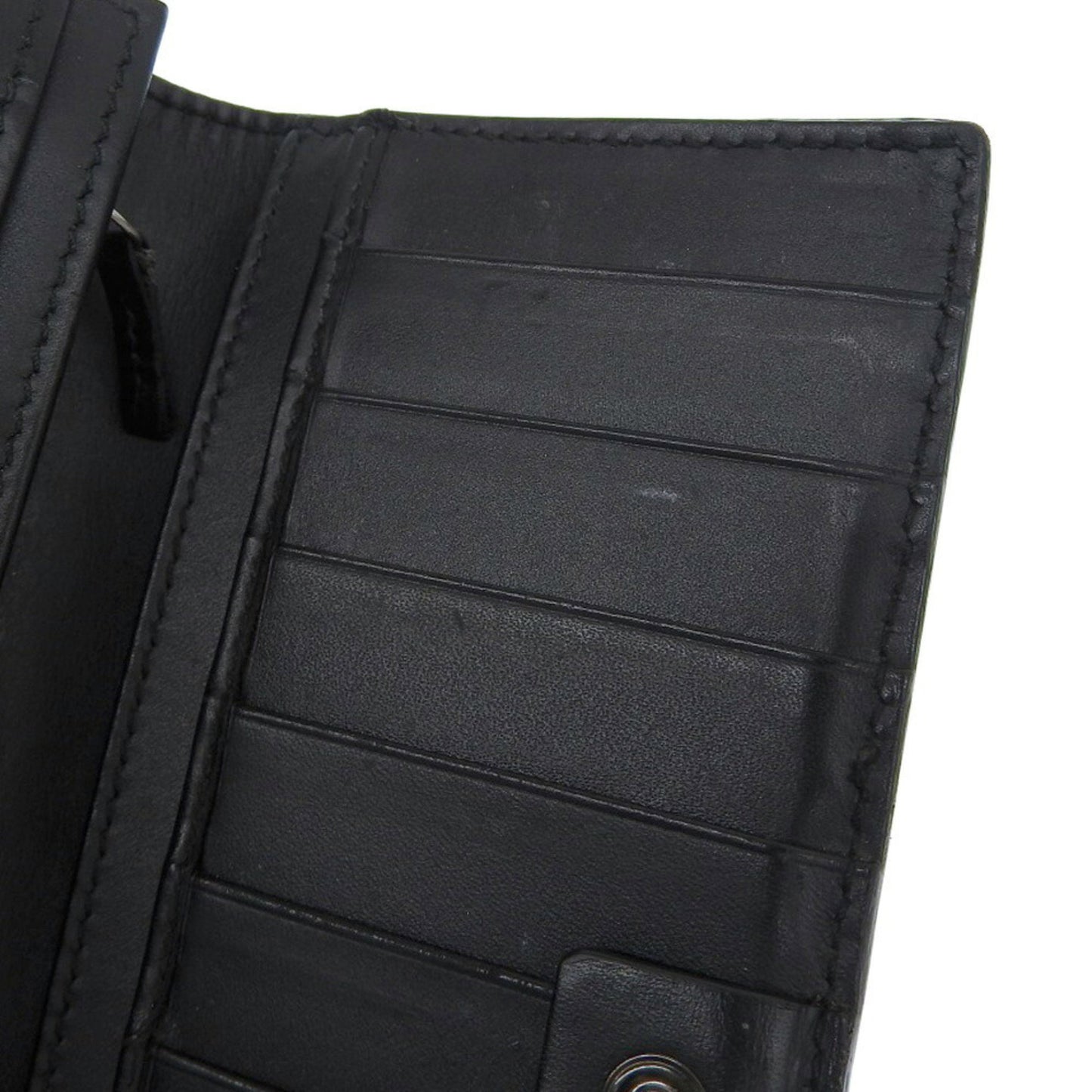 Gucci Black Leather Guccissima
