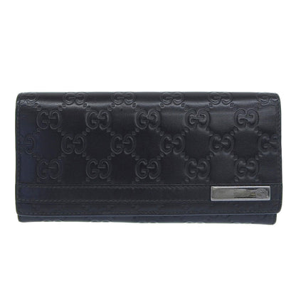 Gucci Black Leather Guccissima