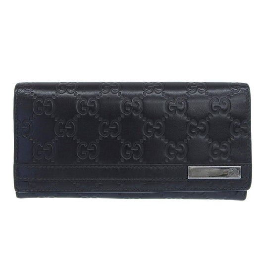 Gucci Black Leather Guccissima