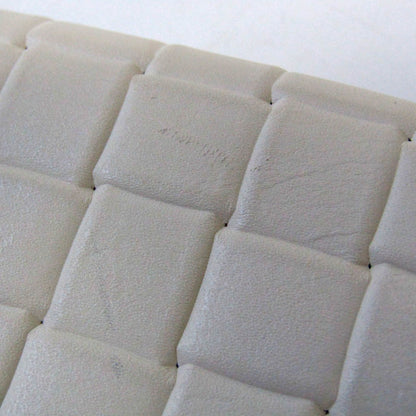 Bottega Veneta White Leather Intrecciato