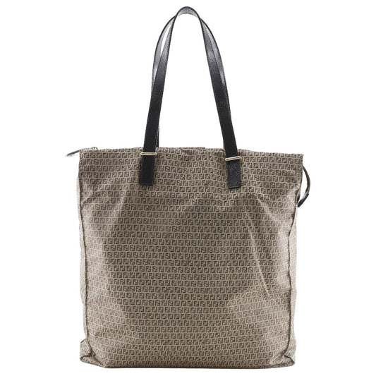 Fendi Brown Synthetic Zucchino
