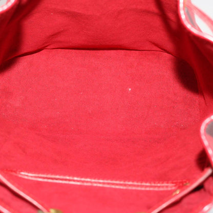 Louis Vuitton Red Leather Montsouris