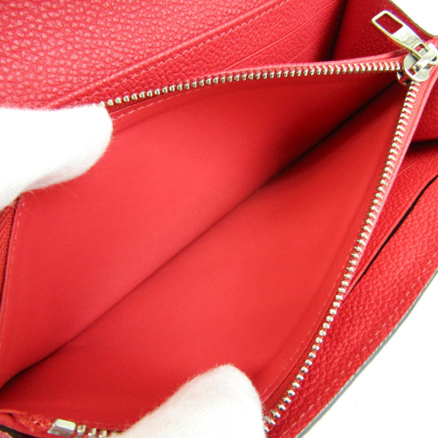 Louis Vuitton Red Leather Portefeuille Sarah