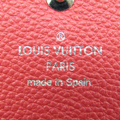 Louis Vuitton Red Leather Portefeuille Sarah