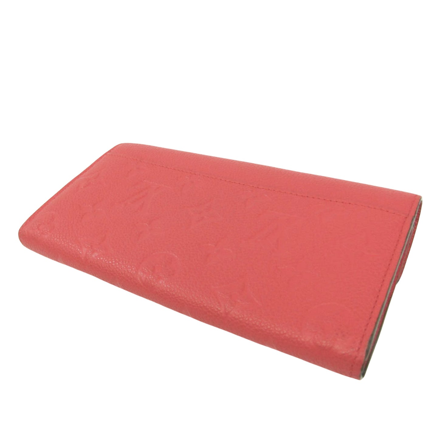 Louis Vuitton Red Leather Portefeuille Sarah