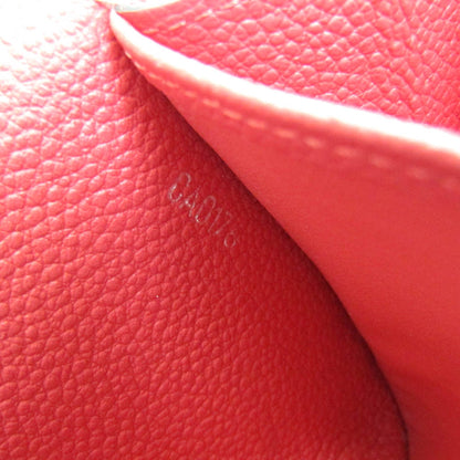 Louis Vuitton Red Leather Portefeuille Sarah