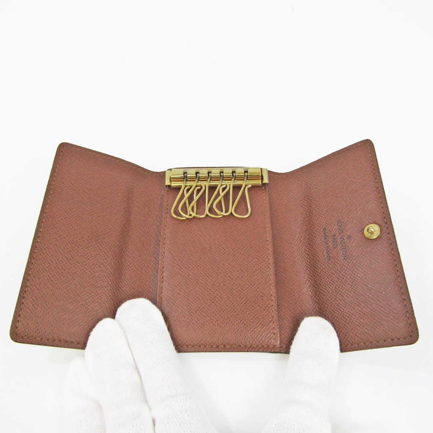 Louis Vuitton Brown Canvas Multiclés