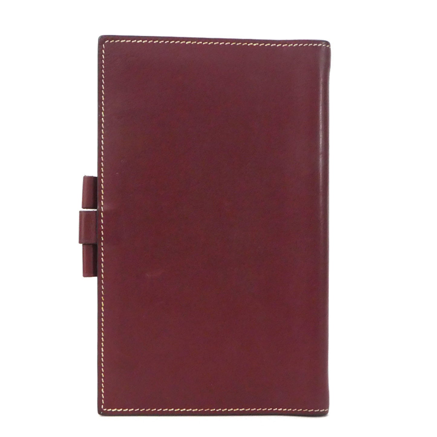 Hermès Red Leather Agenda Cover