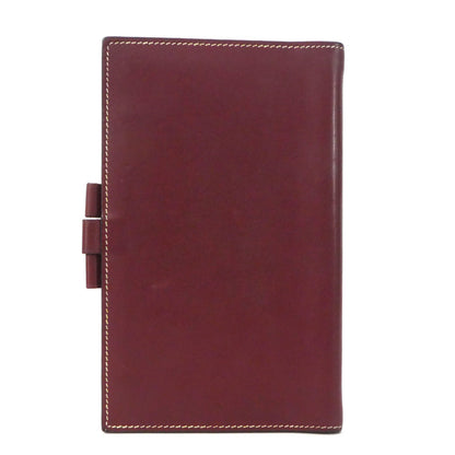 Hermès Red Leather Agenda Cover