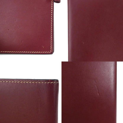 Hermès Red Leather Agenda Cover