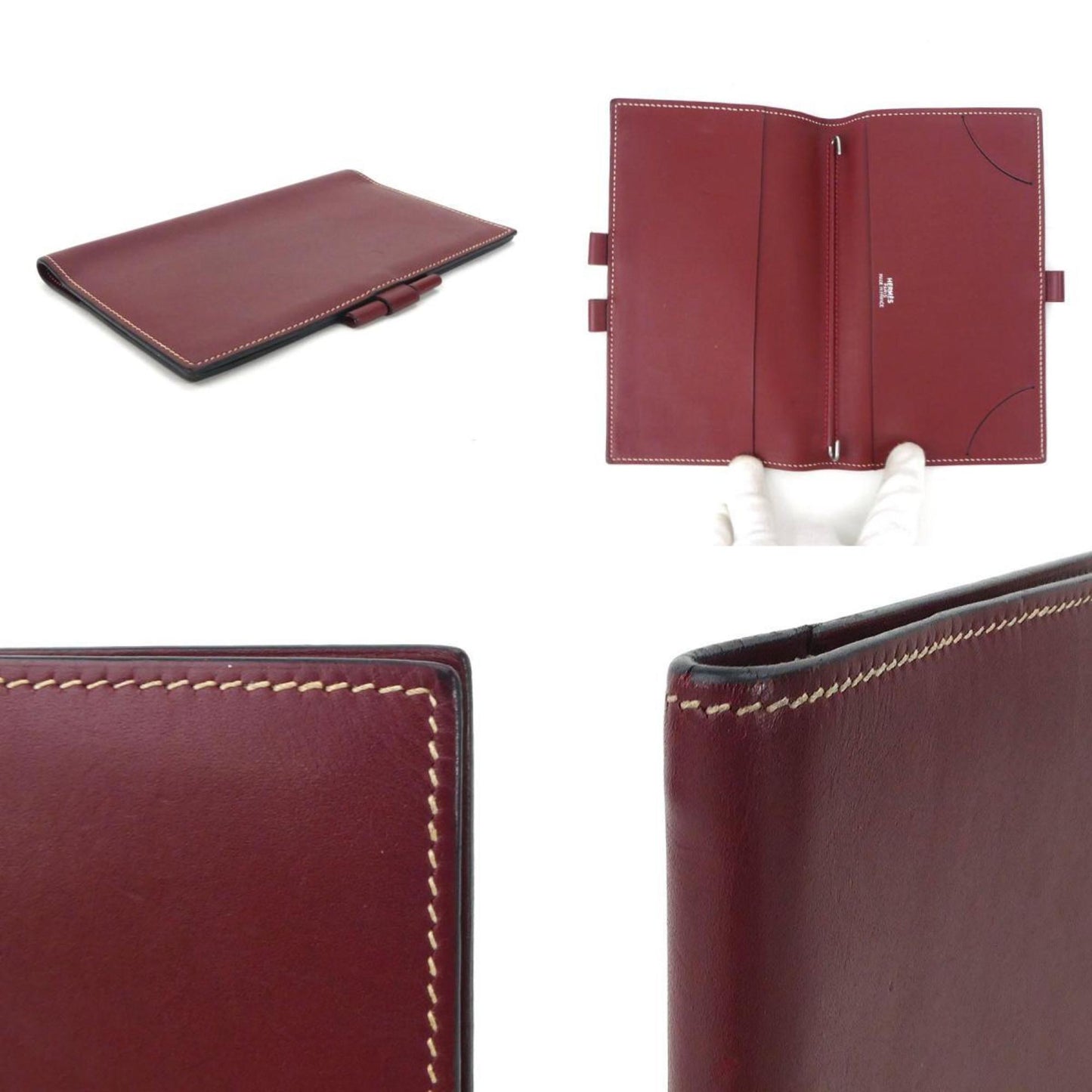 Hermès Red Leather Agenda Cover