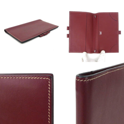 Hermès Red Leather Agenda Cover