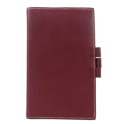 Hermès Red Leather Agenda Cover