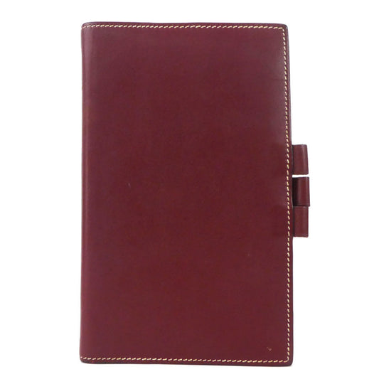 Hermès Red Leather Agenda Cover