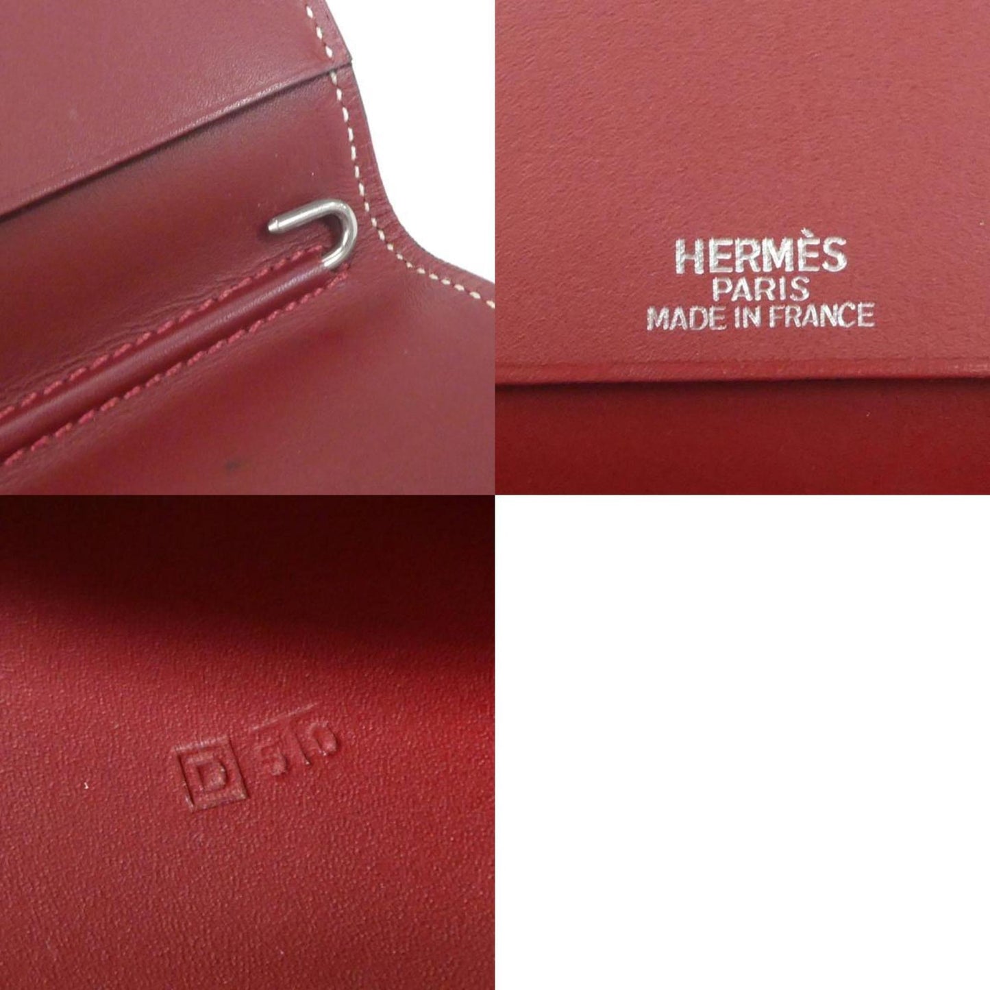 Hermès Red Leather Agenda Cover