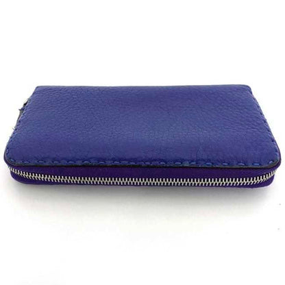 Fendi Purple Leather Selleria