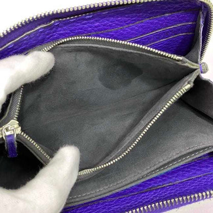 Fendi Purple Leather Selleria