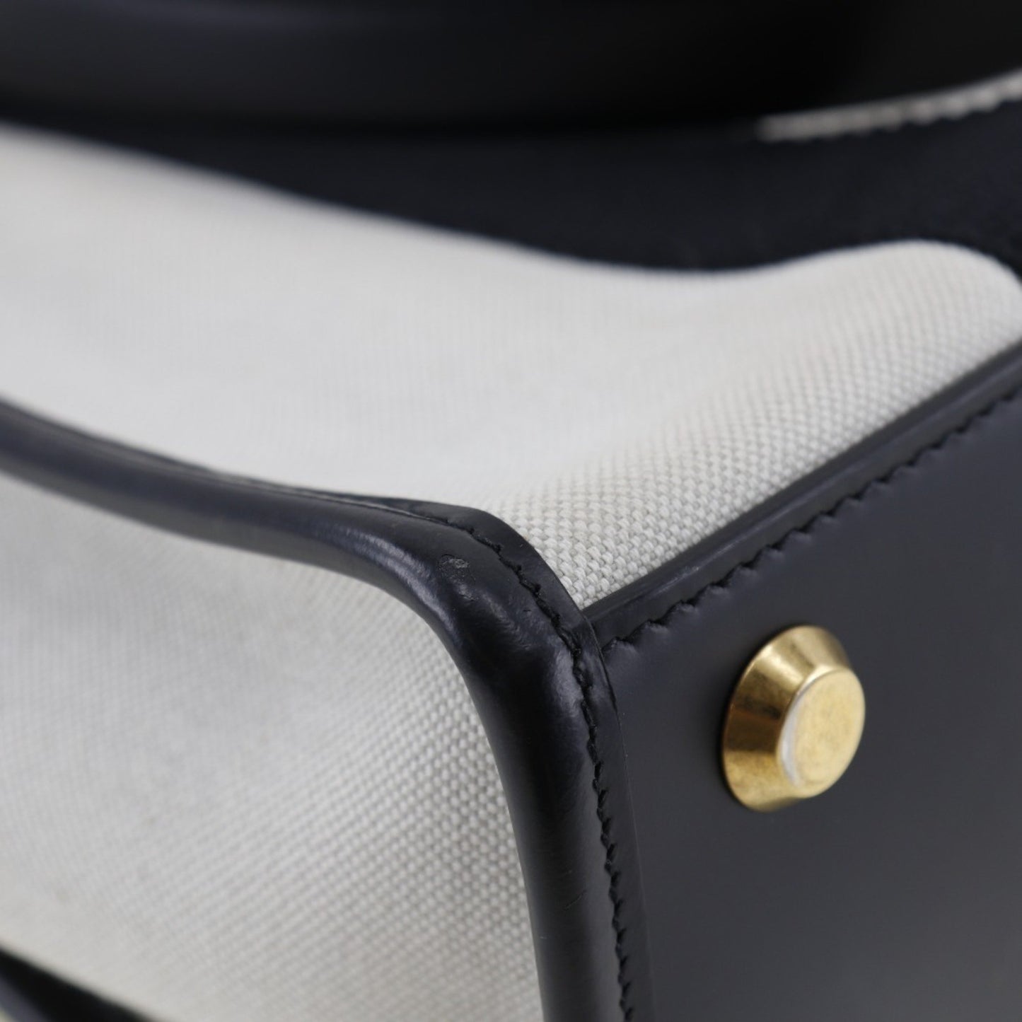 Balenciaga White Canvas Hardware