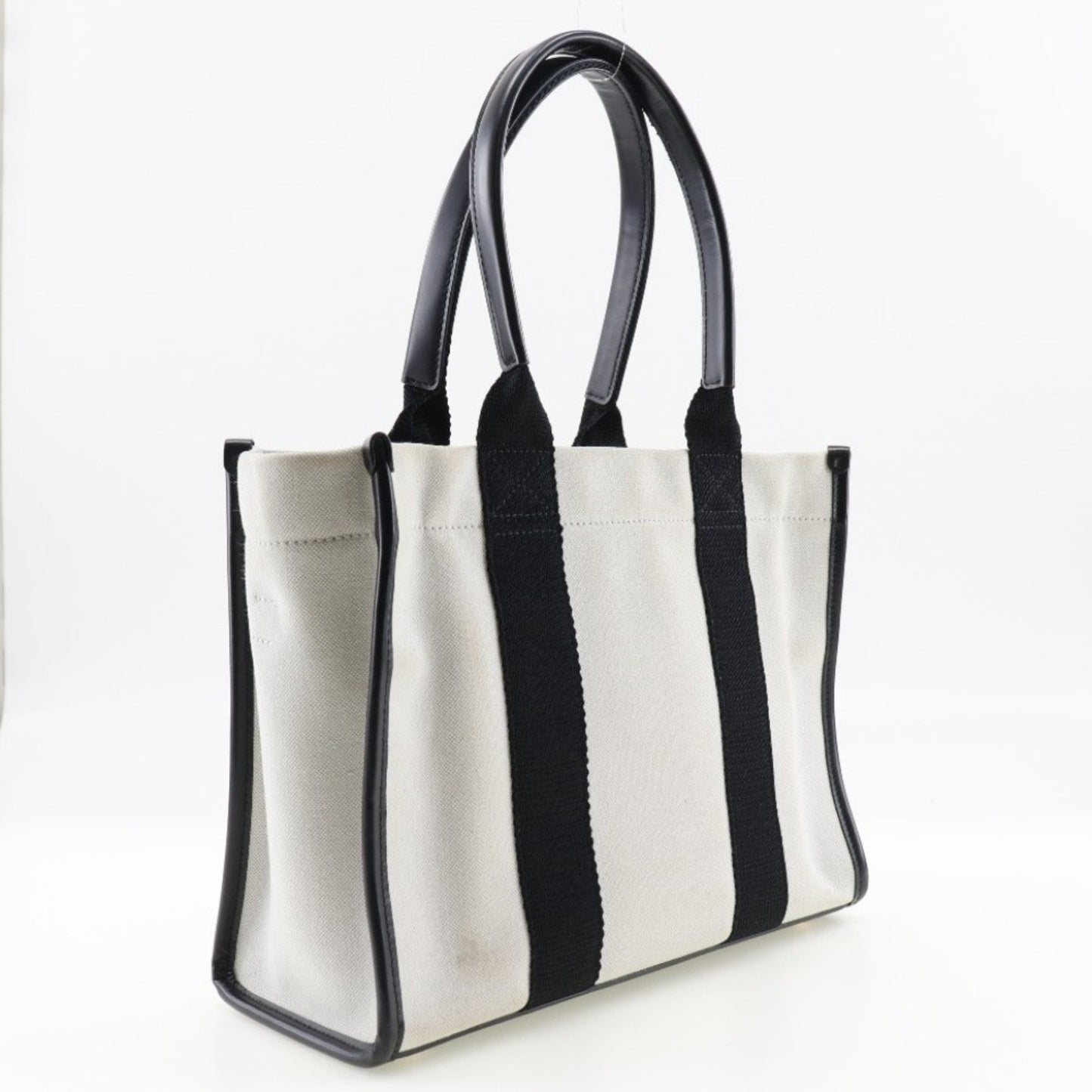 Balenciaga White Canvas Hardware