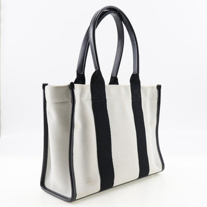 Balenciaga White Canvas Hardware