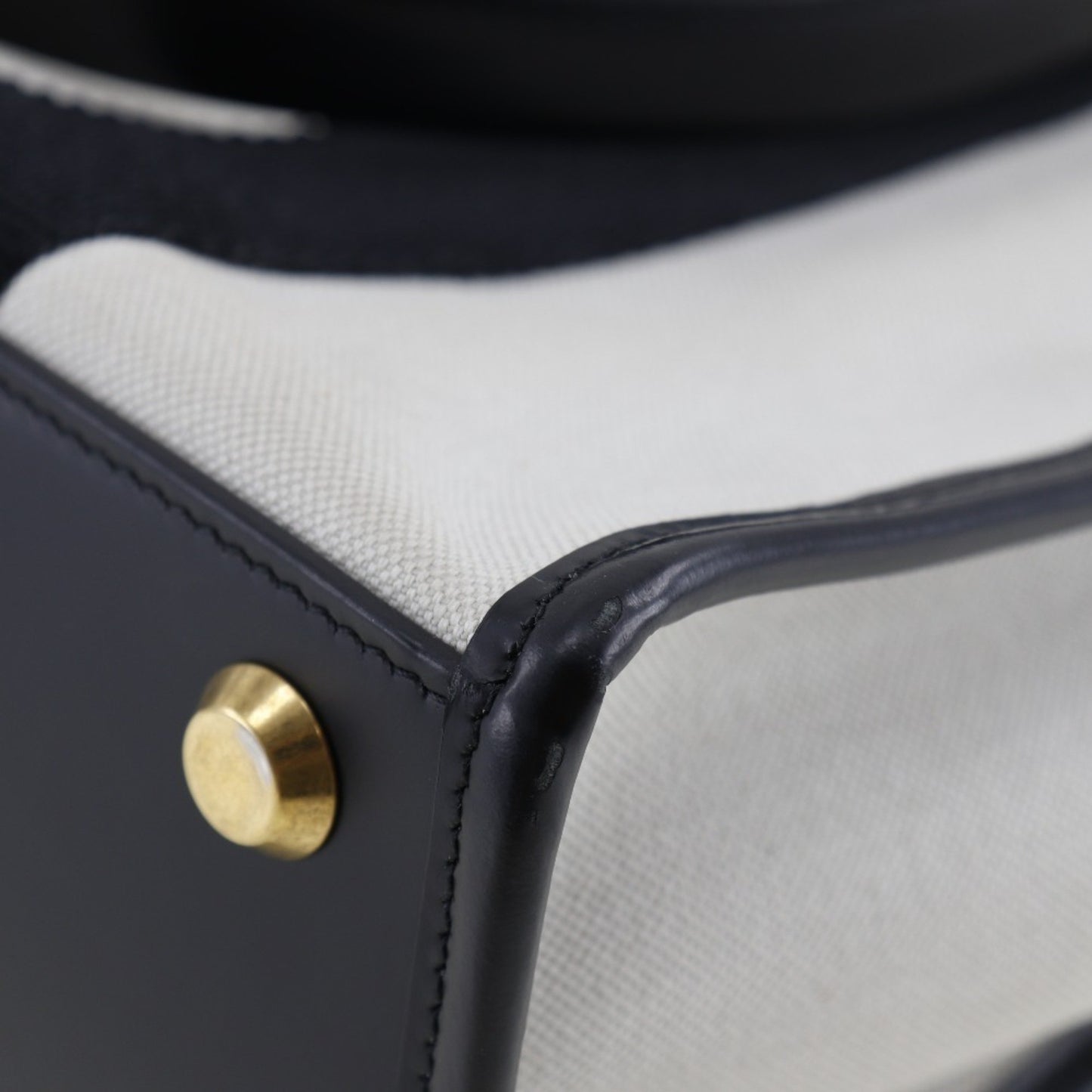 Balenciaga White Canvas Hardware