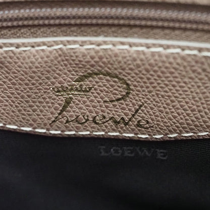 Loewe Brown Canvas Tote