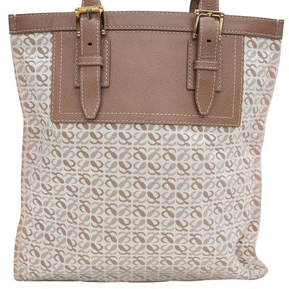 Loewe Brown Canvas Tote