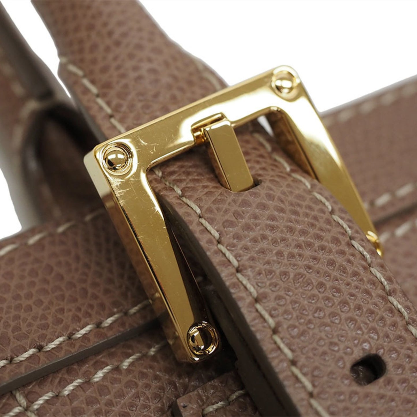 Loewe Brown Canvas Tote