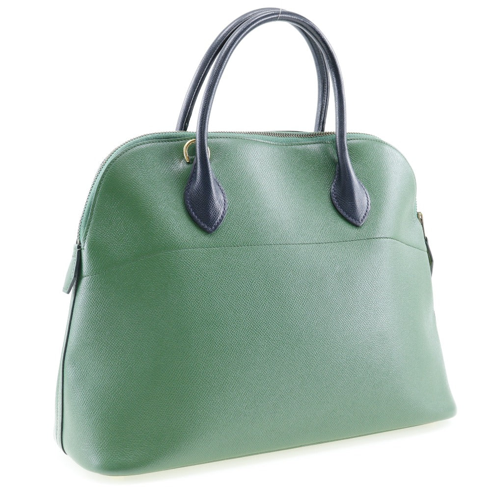Hermès Green Leather Bolide