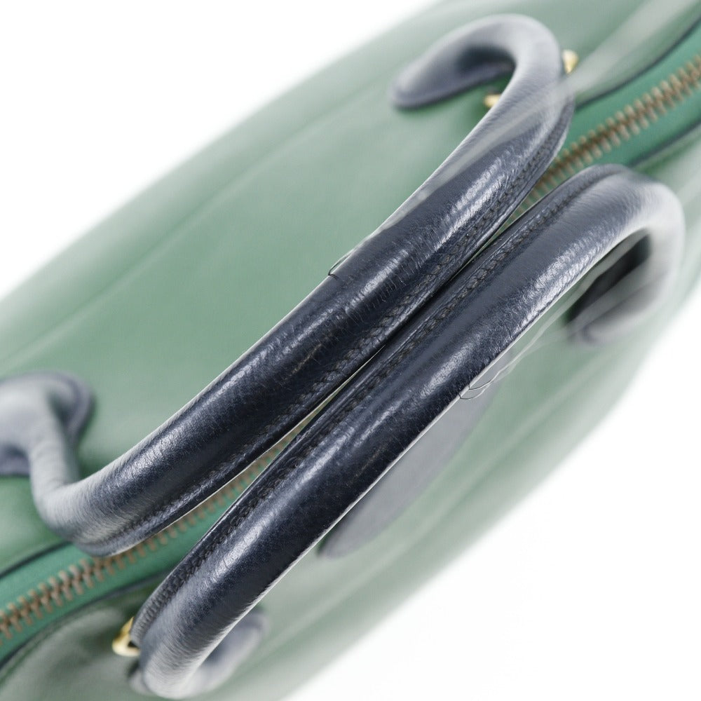 Hermès Green Leather Bolide