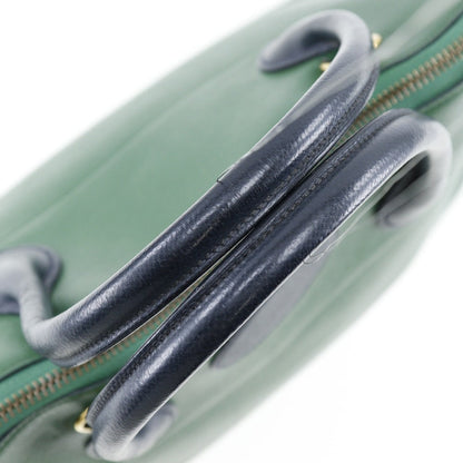 Hermès Green Leather Bolide