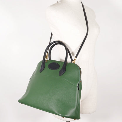 Hermès Green Leather Bolide