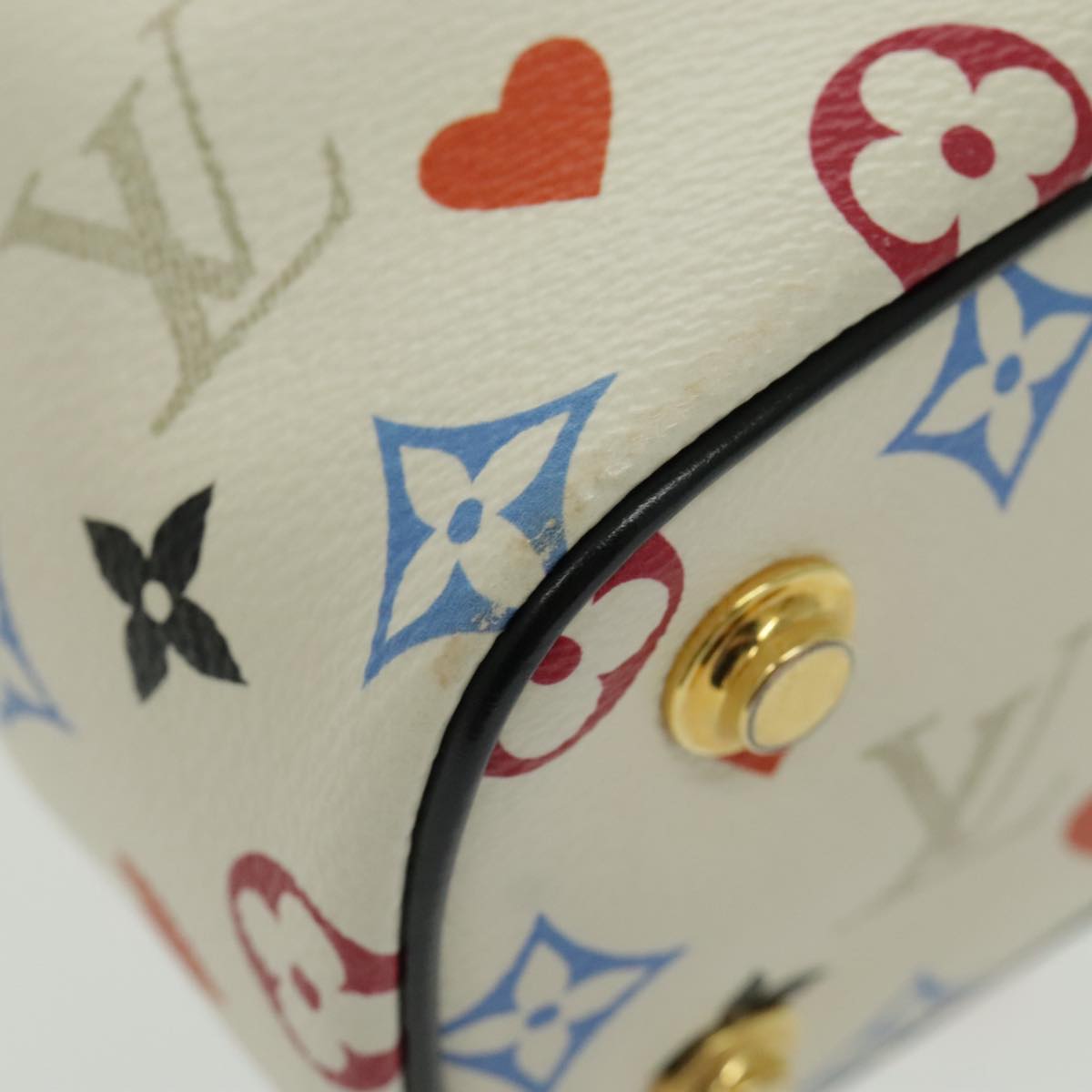 Louis Vuitton White Canvas Vanity