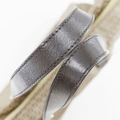 Fendi Brown Pony-style Calfskin Zucca