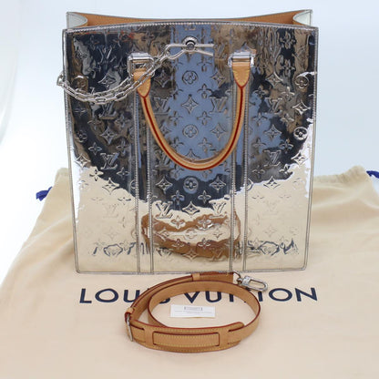 Louis Vuitton Silver Canvas Sac Plat