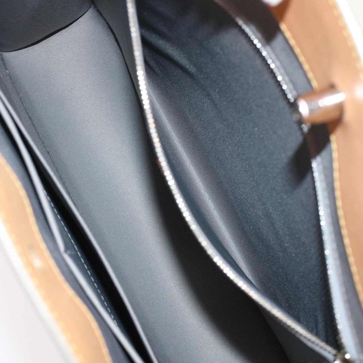 Louis Vuitton Silver Canvas Sac Plat