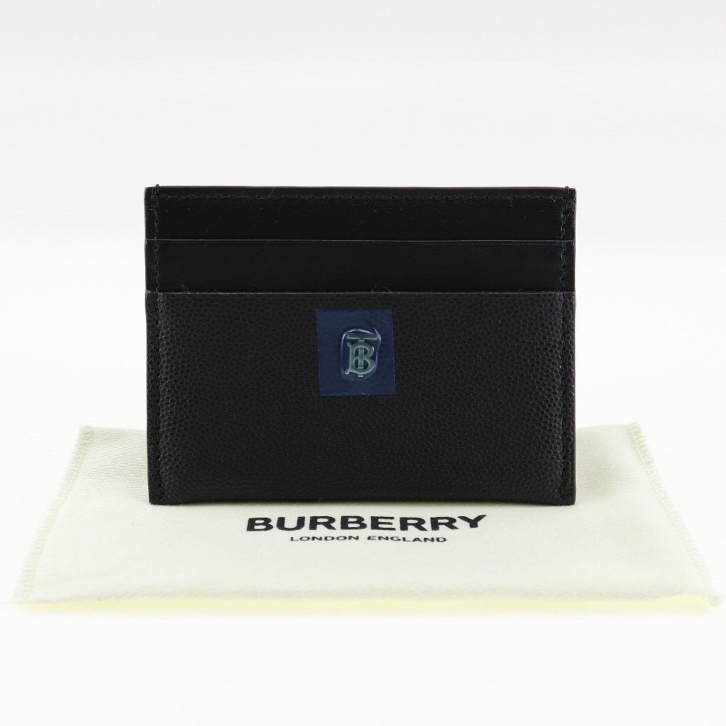 Burberry Black Leather Tb