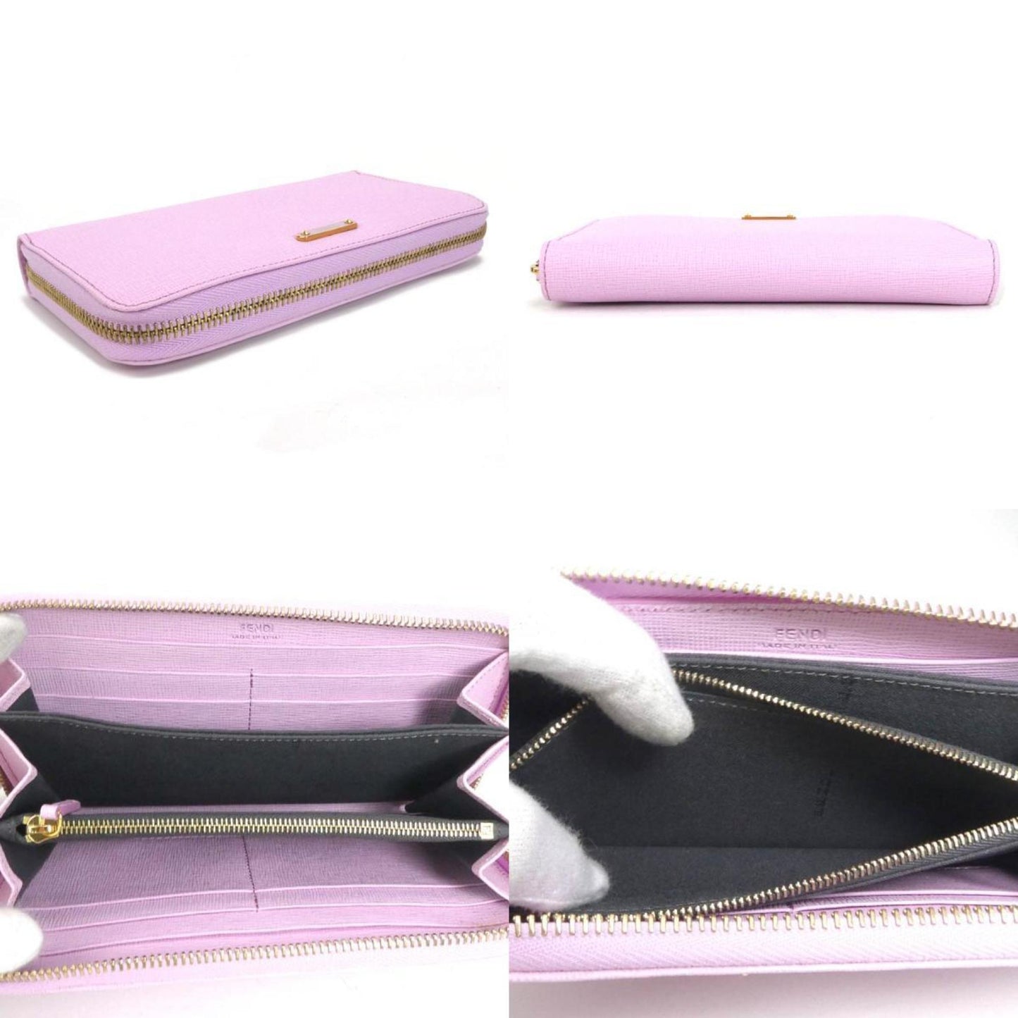 Fendi Pink Leather --