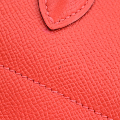 Hermès Orange Leather Bolide