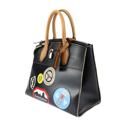 Louis Vuitton Black Leather Steamer