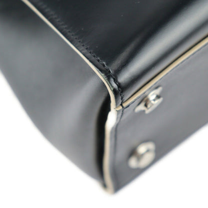 Louis Vuitton Black Leather Steamer