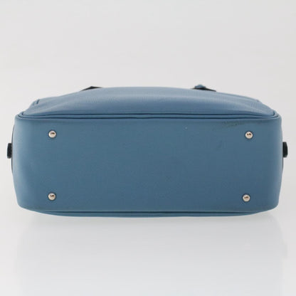 Hermès Blue Leather Plume