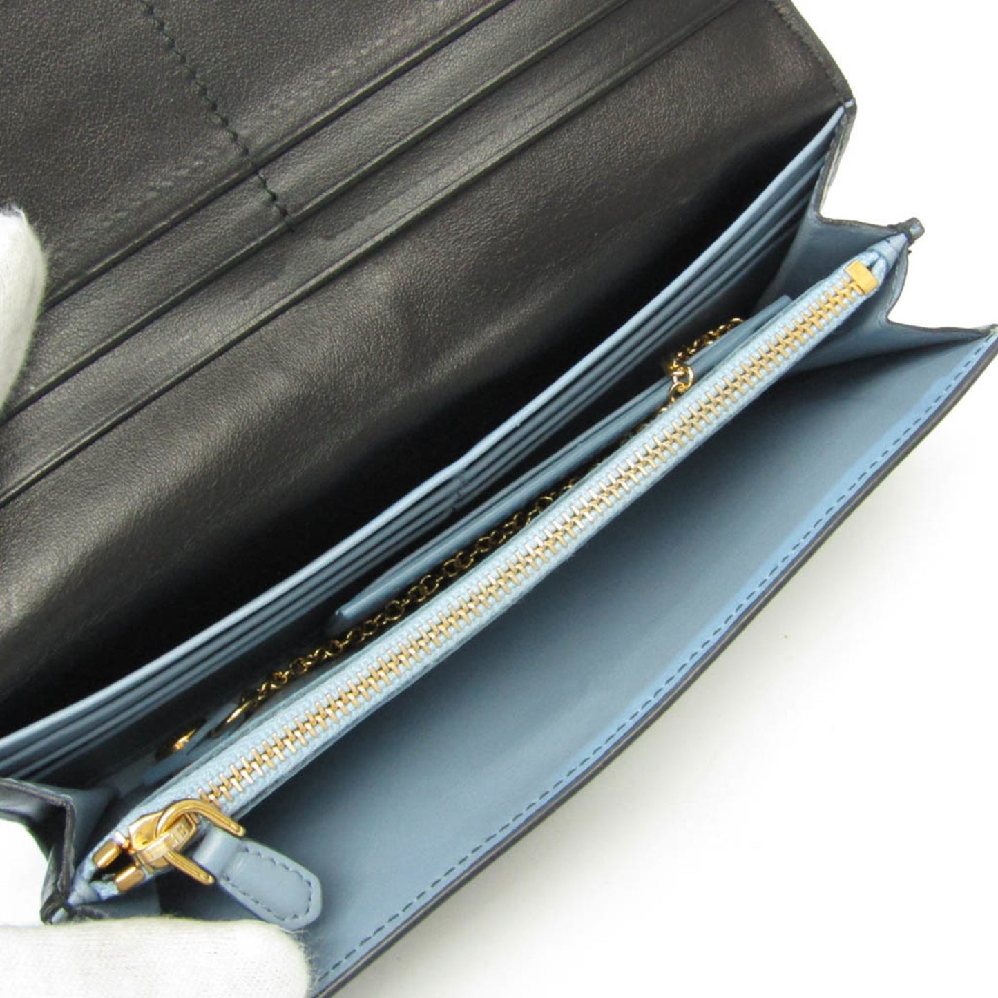 Prada Black Leather Wallet