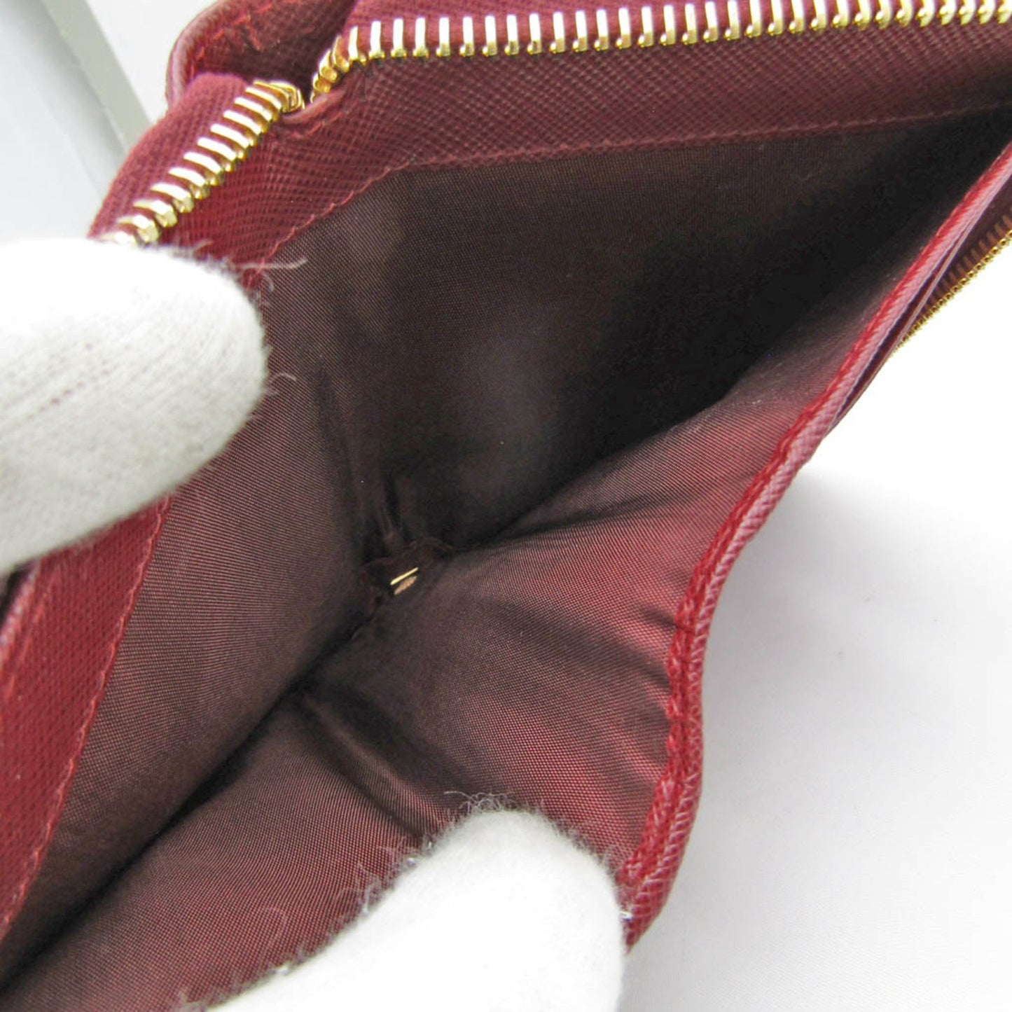 Prada Red Leather Saffiano